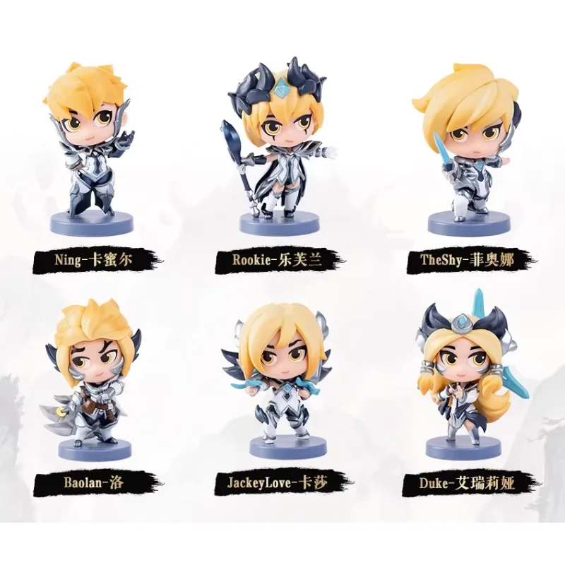 

Миниатюрная фигурка из «Лиги Легенд», Lol, IG, Champion, Kaisa, LeBlanc, Rakan, Камилла, Fiora, Irelia, экшн-модель, игрушки, игры, периферийные подарки