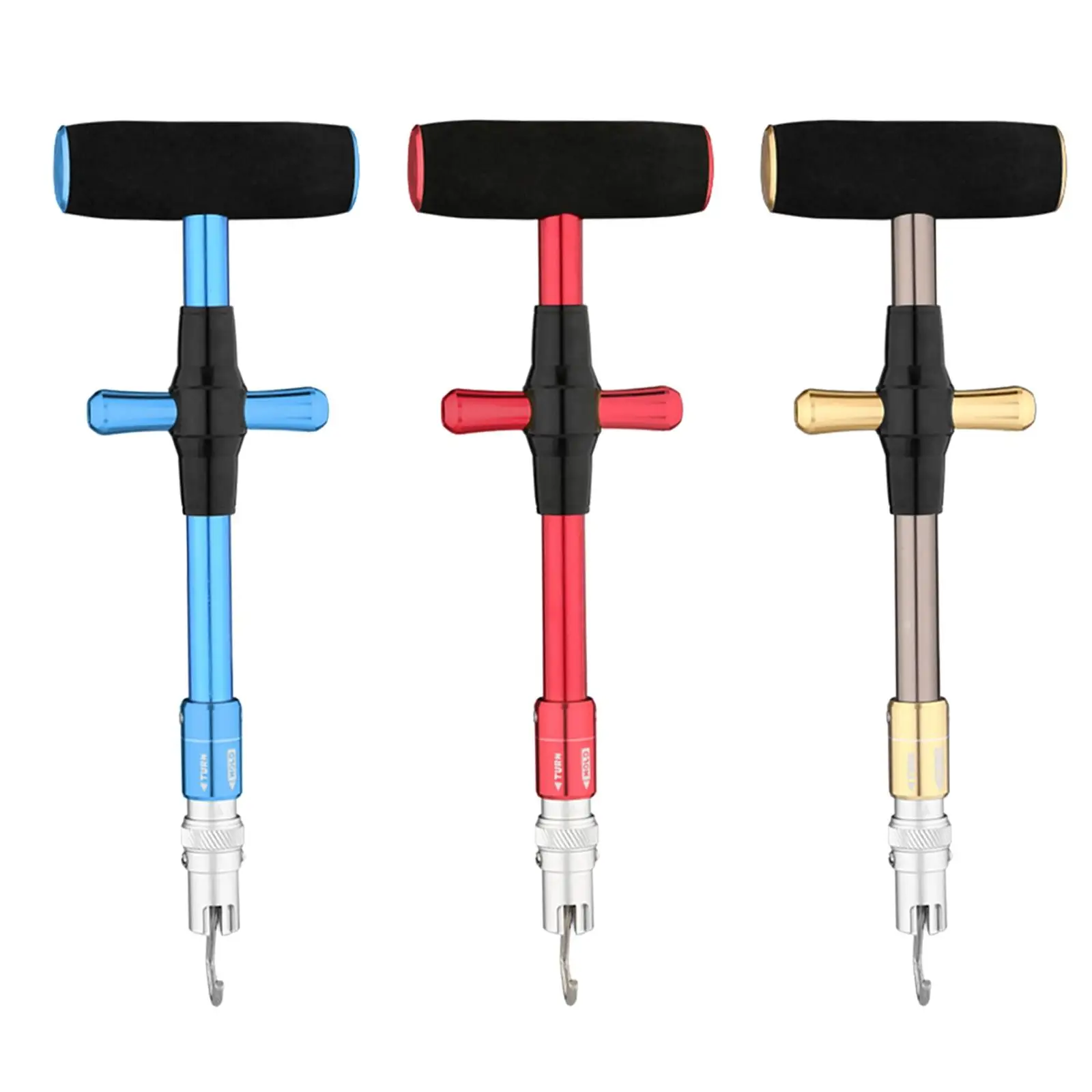 

Fishing Hook Remover Fishing Tackle Hand Tool Portable T-Bar No Injury