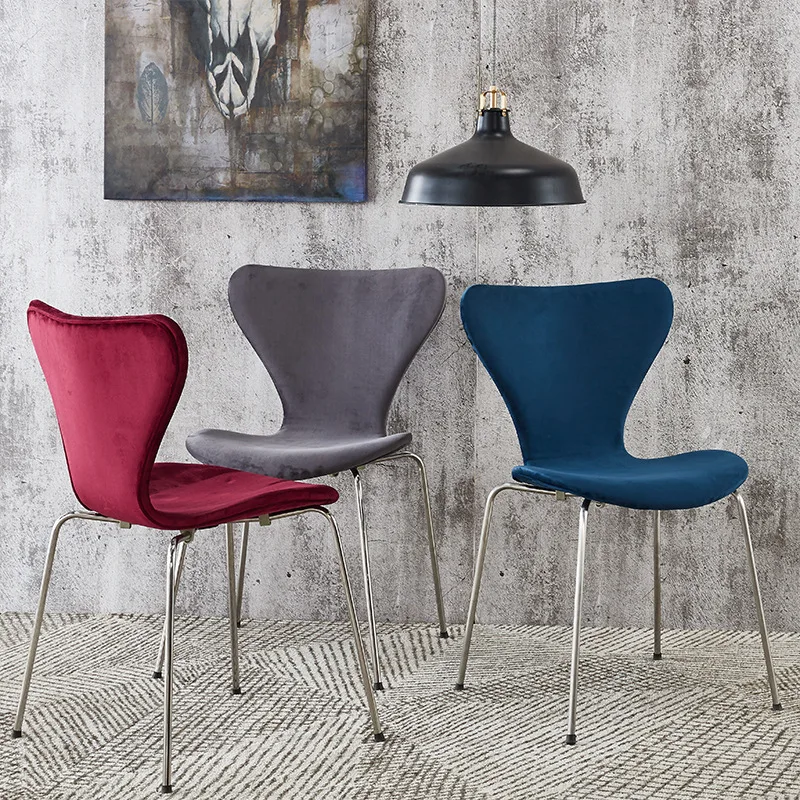 

Office Waiting Dining Chairs Leisure Living Room Modern Relaxing Chair Bedroom Restaurant Design Floor Muebles Home Furniture