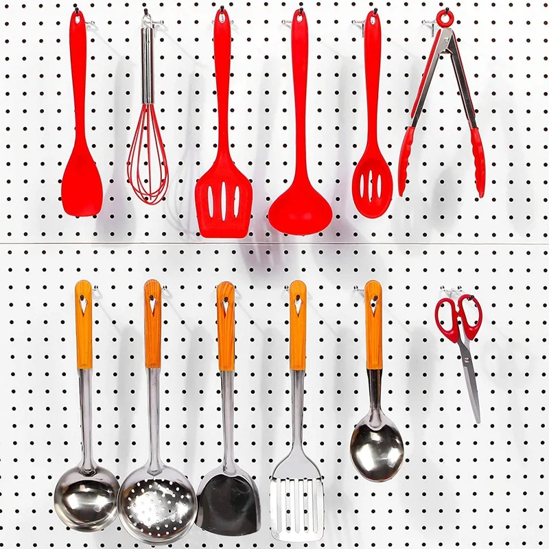 Promotion! Pegboard Hooks Organizer Kit 2-Inch Peg Board Asseccories Shelf For Organizing Various Tools 80 Pack |