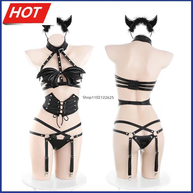 

Женский купальник с открытыми плечами Devil Girls Wings