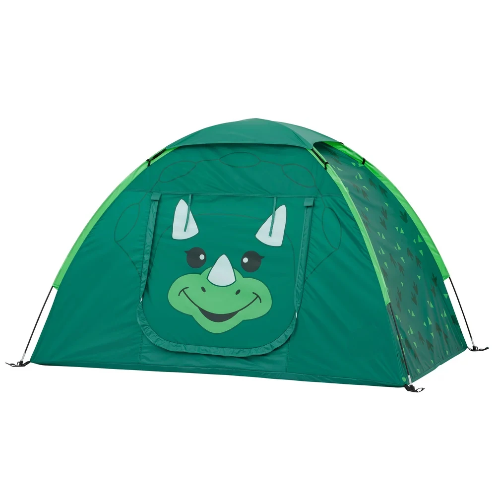 

the Dinosaur 2-Person Kid's Camping Tent - Green Color