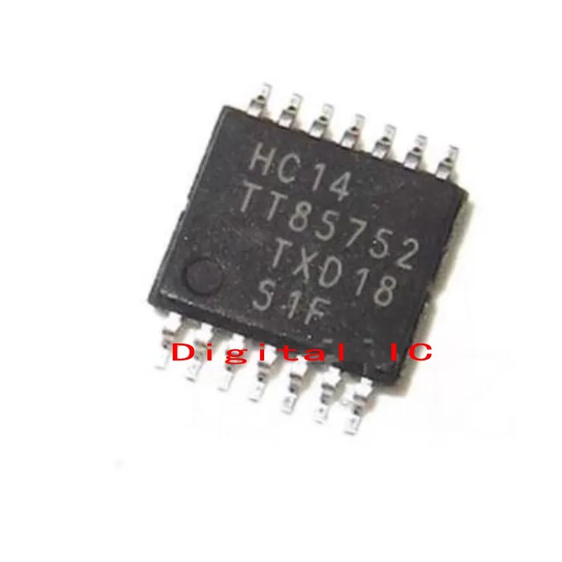 50 шт., оригинальные 74HC14PW TSSOP-14 74HC 74HC14 Arduino Nano Logic Circuit Geïntegreerde schak