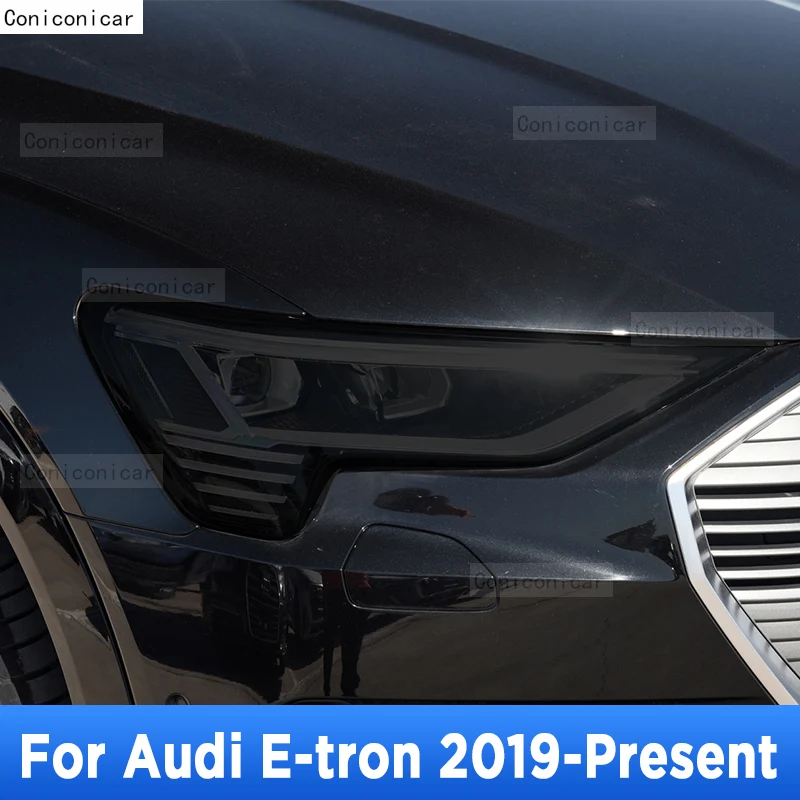 

For Audi E-tron 2019-ON TPU Car Exterior Headlights Anti-Scratch Protective Film Cover Headlamps Repair Accessories Sticker