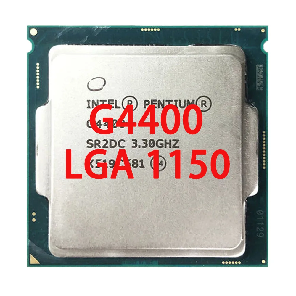 

Процессор Intel Celeron G4400, двухъядерный, 3,3 ГГц, LGA 1151