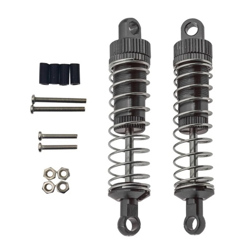 

2Pcs Metal Front Rear Shock Absorber For WPL C14 C24 MN90 MN45 MN99 Rc Car Upgrades