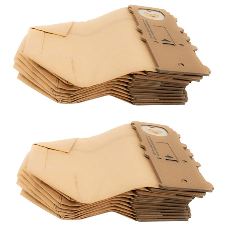 

20PCS Dust Bag Dust Collector Paper Bag Garbage Bag for Vorwerk VK130/VK131 Vacuum Cleaner Accessories