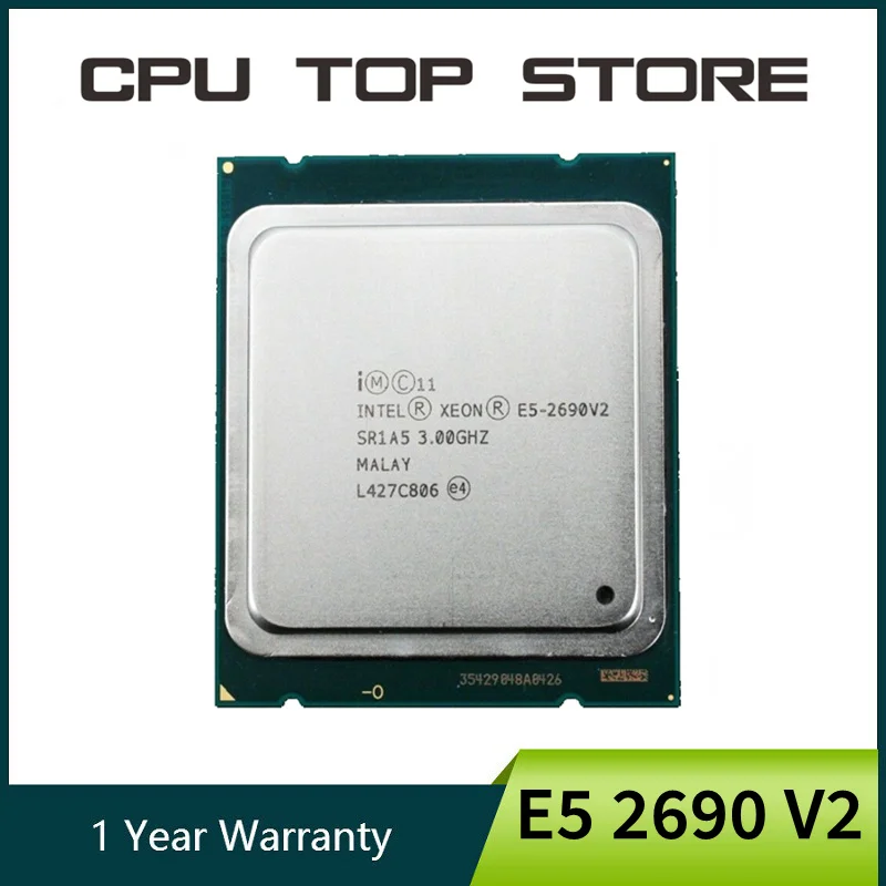 

Процессор для серверов Intel Xeon E5 2690 V2 б/у, тактовая частота 3.0 ГГц