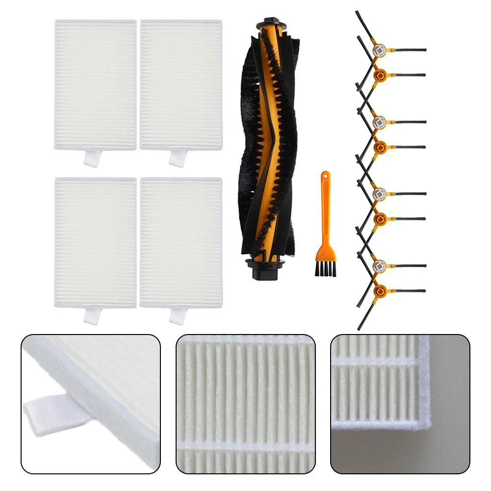 

Vacuums Parts For IHome AutoVac Eclipse Robot Vacuum Cleaner Main Brush Side Brushes Filters Spare Part Accessory Kit