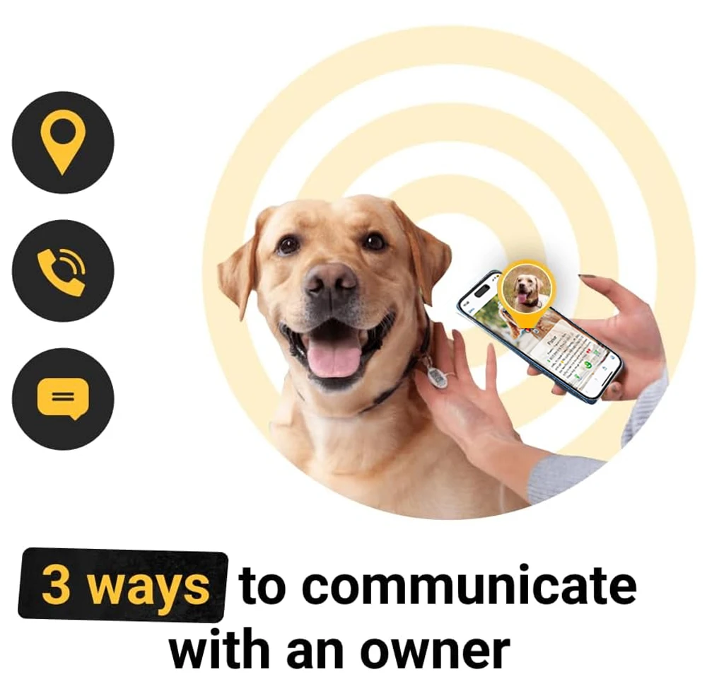 Qr-код принадлежности для собак QR-метка бирки домашних животных нет подписки