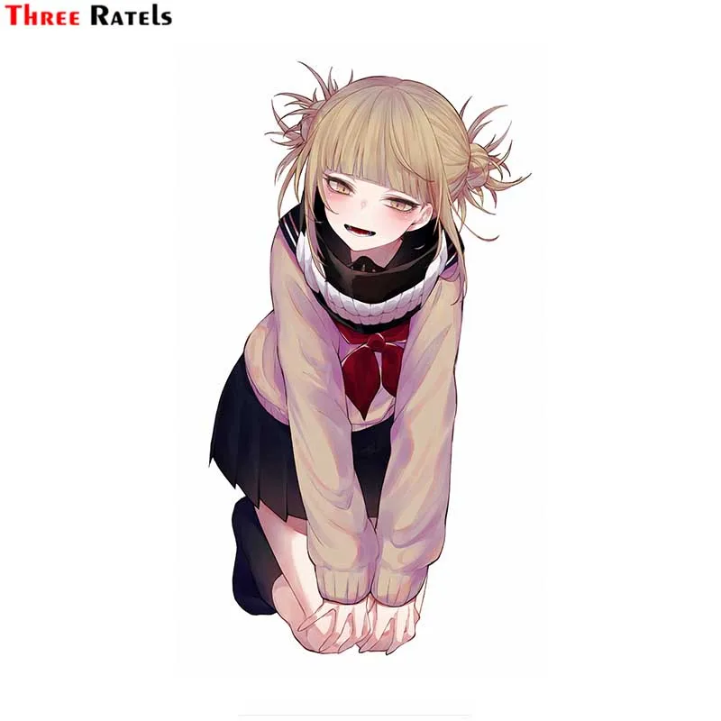 

Три Ratels F513 забавная Милая Toga Himiko Boku No Hero Академия аниме девушка наклейка для стайлинга автомобиля винил авто наклейка украшение