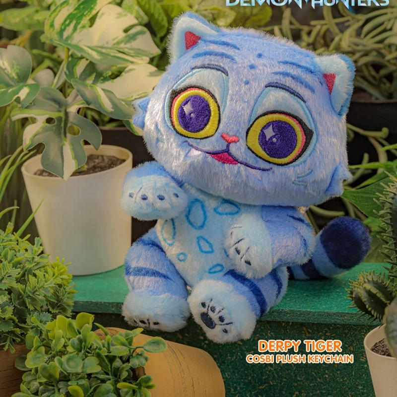 Оригинальный брелок-подвеска Hot Toys COSBI Blind Box K-POP Witch Hunt Squad Derpy Tiger Mascot с карабином-лобстером для рюкзака (art.: 3920dc6231382) - 3920dc6231382