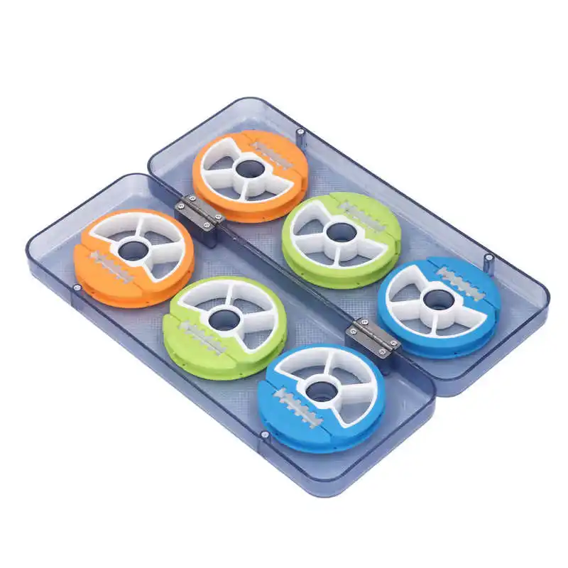 

Fishing Foam Spools Case Fishing Line Storage Holders Reusable for Fishing Lines for Fishing Leads