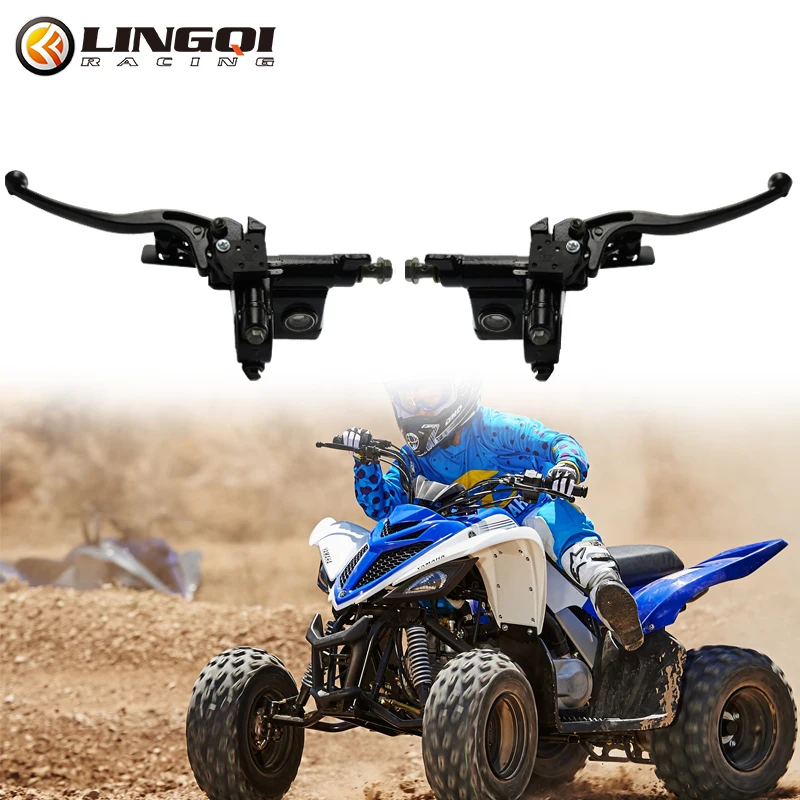 LINGQI гоночный мотоциклетный рычаг сцепления Правый Тормоз главный верхний насос