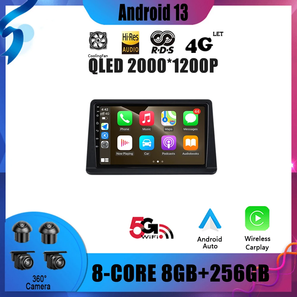 

Автомагнитола 2 Din на Android 13 с DVD-плеером и GPS-навигацией для Mitsubishi Pajero Gen2 2002 - 2014