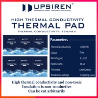 upsiren graphics card cooling 15wmk thermal pad cpugpu graphics card thermal pad motherboard heat dissipation silicone pad