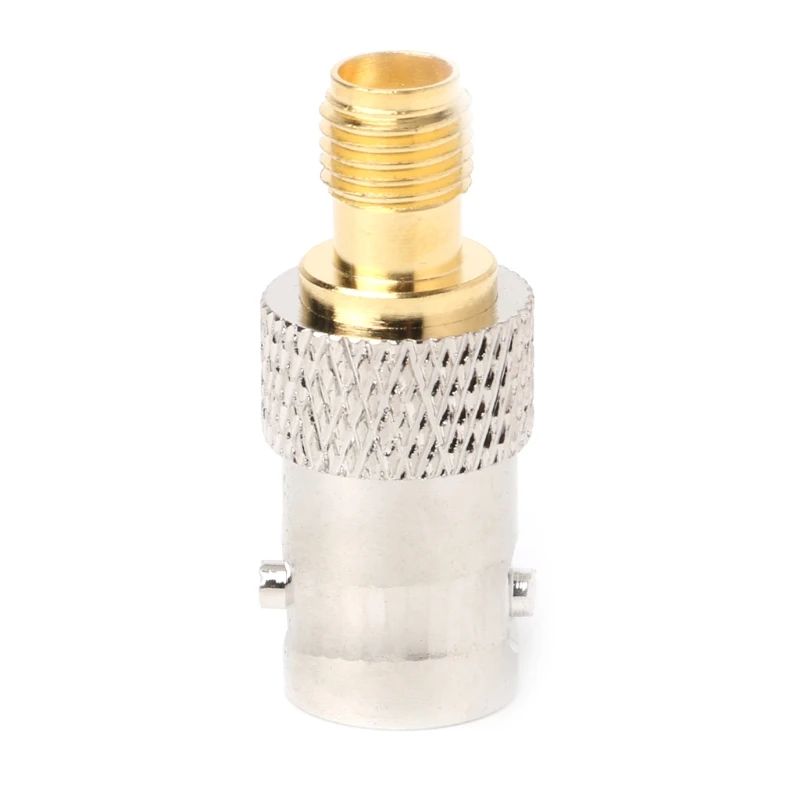 

2022 New BNC Female Plug to SMA Female Jack Antenna Adapter Copper Connector Converter