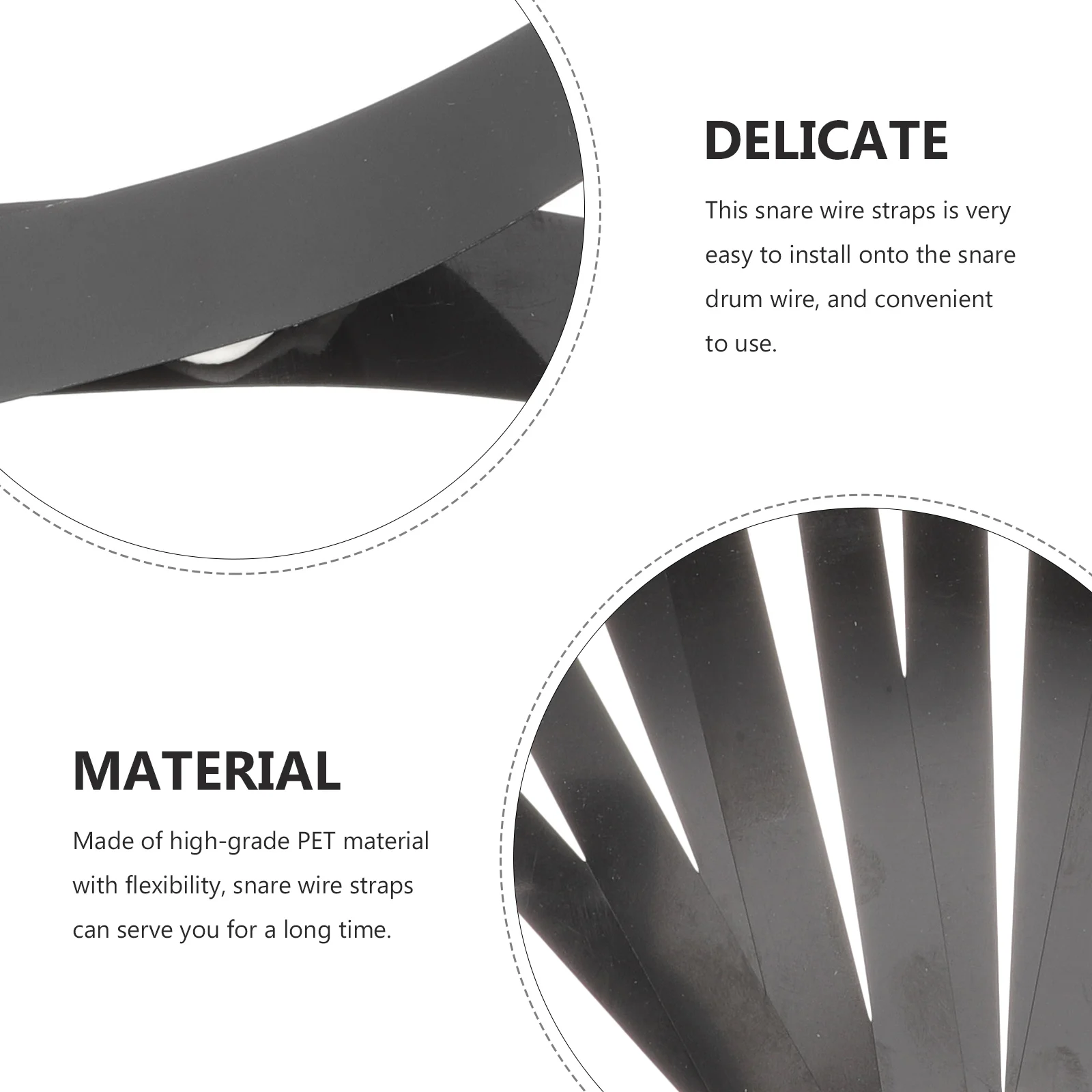 20 шт. малый барабан для домашних животных прочные ремни инструменты установки