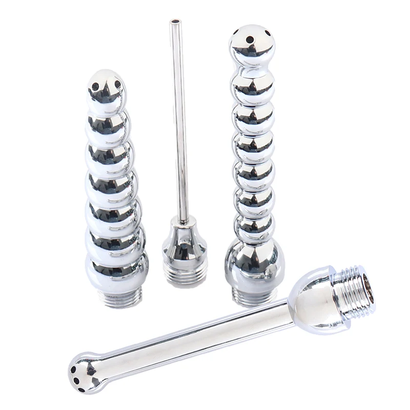 Алюминиевая Анальная клизма для душа биде анальная пробка очистки ануса