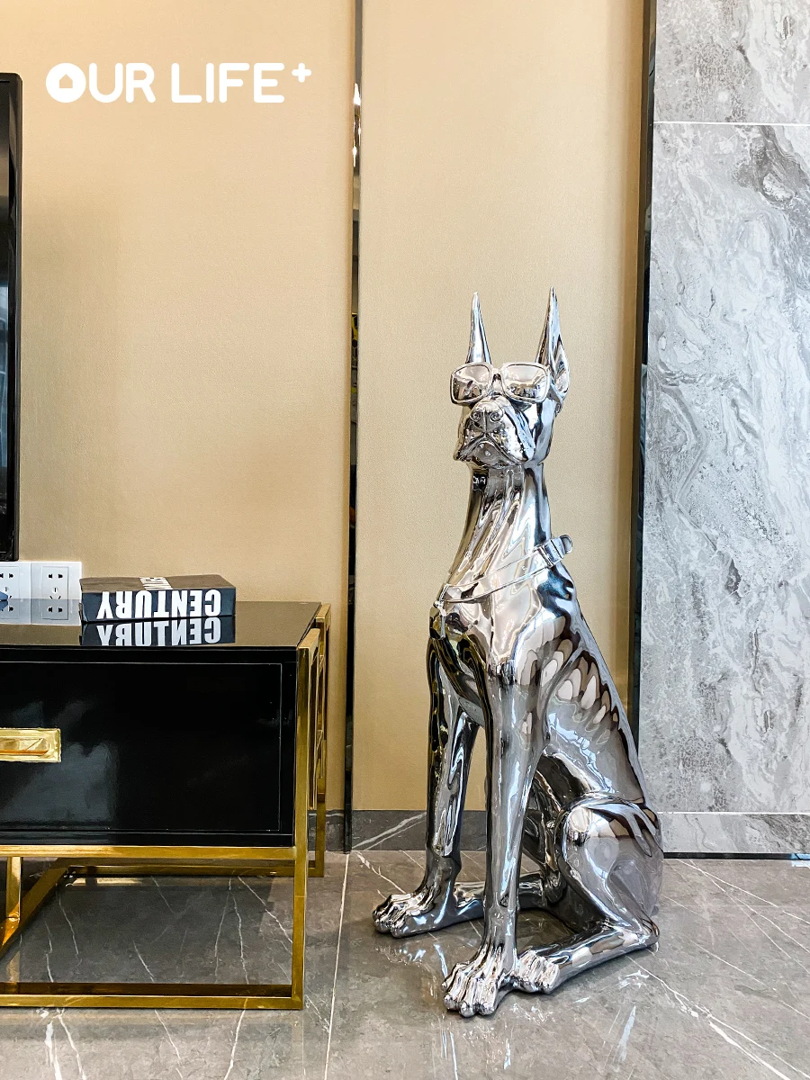 

Светильник лые роскошные напольные украшения YY для собак, домашние украшения для гостиной, телевизора, кабинета