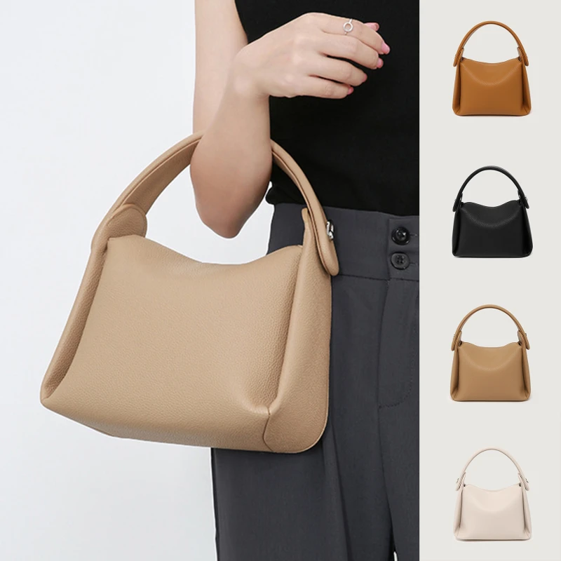 

Luxury Soft Female Leather Pillow Shoulder Bags Women Messenger Bag Fashion Lady Shopping Square Handbag Cigarette Case Bag