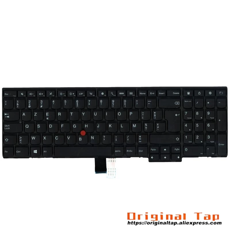 Бельгийская клавиатура BE для Lenovo Thinkpad P50s T560 W540 T540p W541 T550 W550s L540 L560 04Y2354 00PA581 00PA622 04Y2432