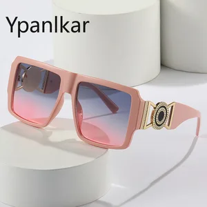 Brand Design Luxury Square Frame Sunglasses for Women Men Fashion Retro Trend Male Female Driving Tr in Pakistan