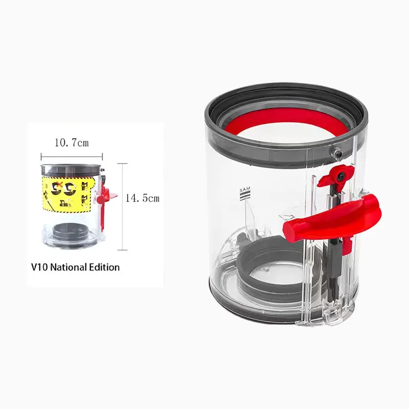 Оригинальный циклонный фильтр для Dyson V10 аксессуары ведра с пылесборником