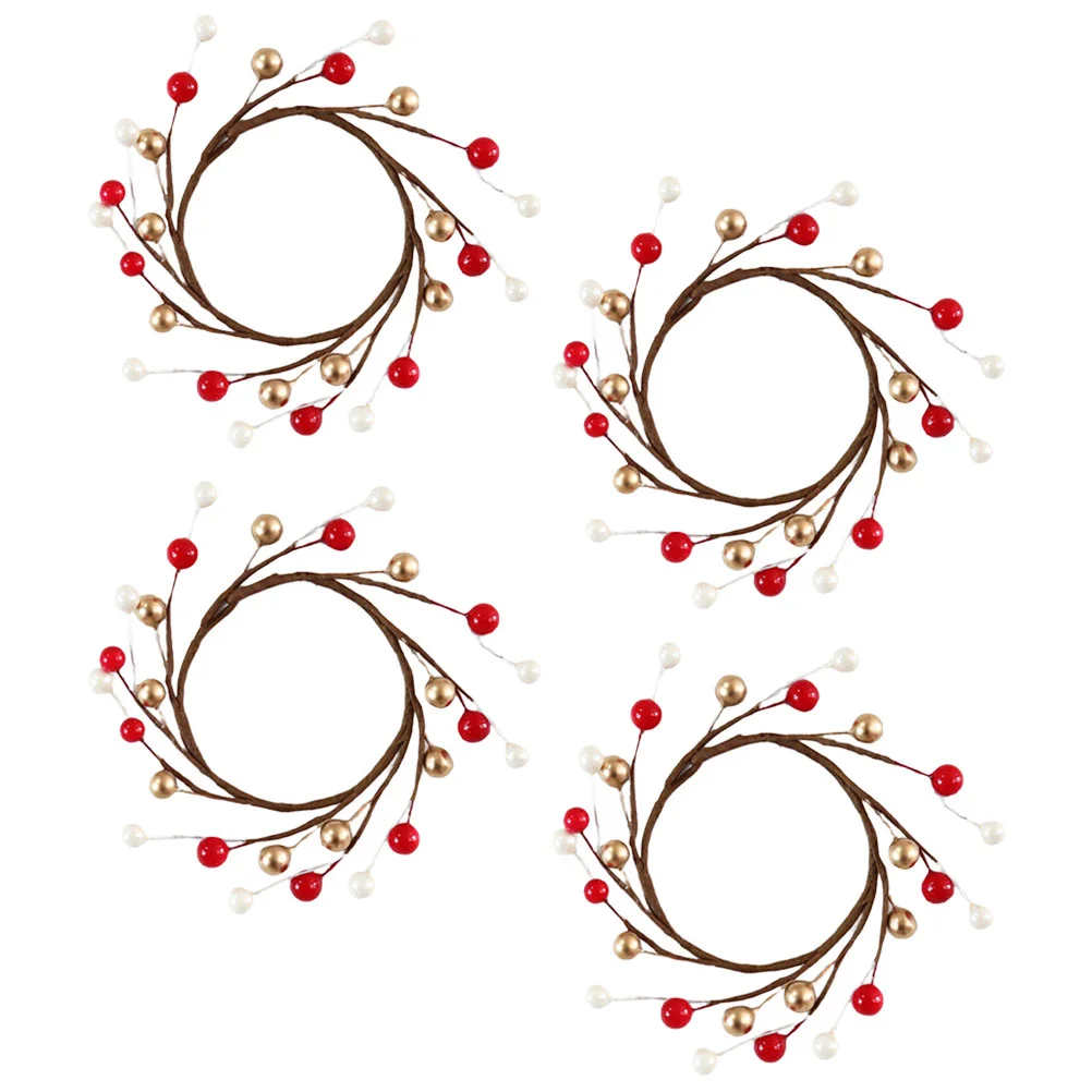 

Wreath Berry Christmasmini Wreaths Orange Holder Rings Garland Farmhouse Holly Berries Reddoor Ring Large Thanksgiving Twig