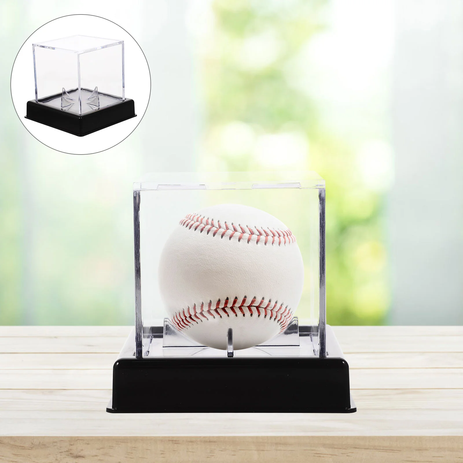 

Household Baseball Storage Box Softball Soccer Accessories Acrylic Football Display Case