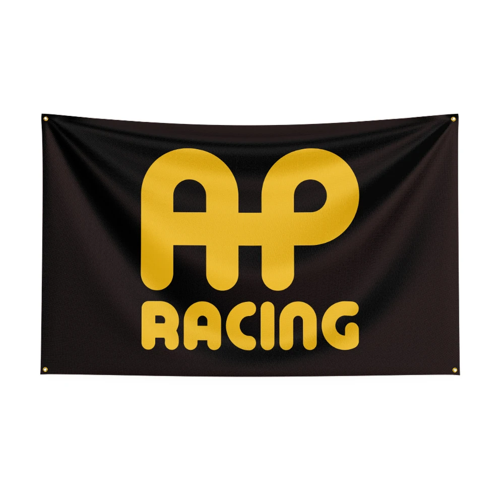 

90x50cm AP Racings Flag Polyester Printed Racing Car Banner For Decor Flag DecorFlag Banner For Decor