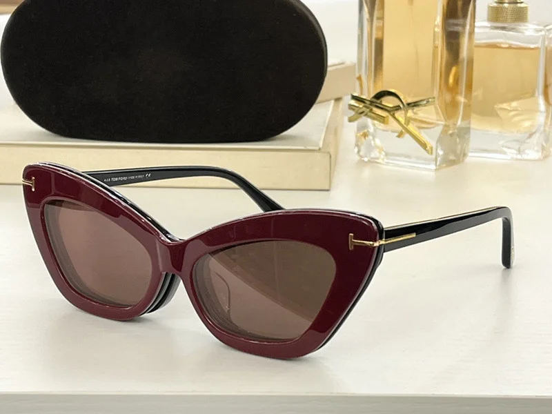 Солнцезащитные очки для мужчин и женщин летние кошачий глаз в стиле ретро с