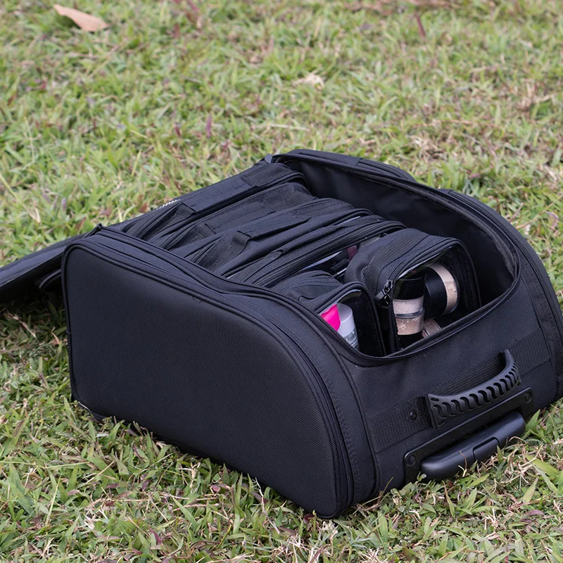 Профессиональная тележка для свадебного макияжа косметический чемодан на