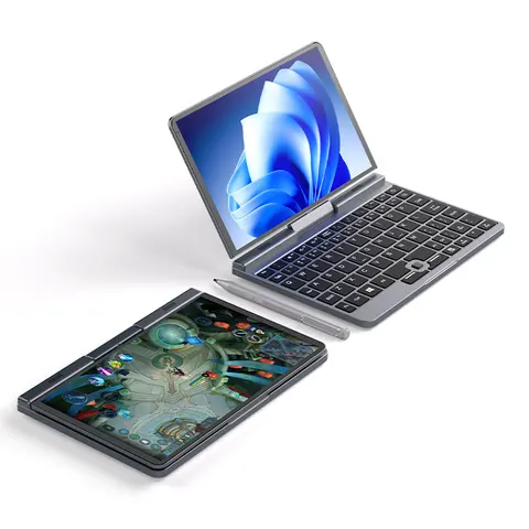 CRELANDER P8 Mini Gaming Laptop 8 Inch Touch Screen Intel Alder Lake N100 12GB DDR5 Windows 11 WiFi 6 Small Pocket Laptop