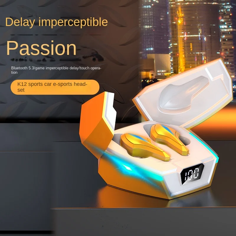 

Новая спортивная Беспроводная Bluetooth-гарнитура с пересечением границ, бинауральная Спортивная универсальная игровая гарнитура «Куриный ко...