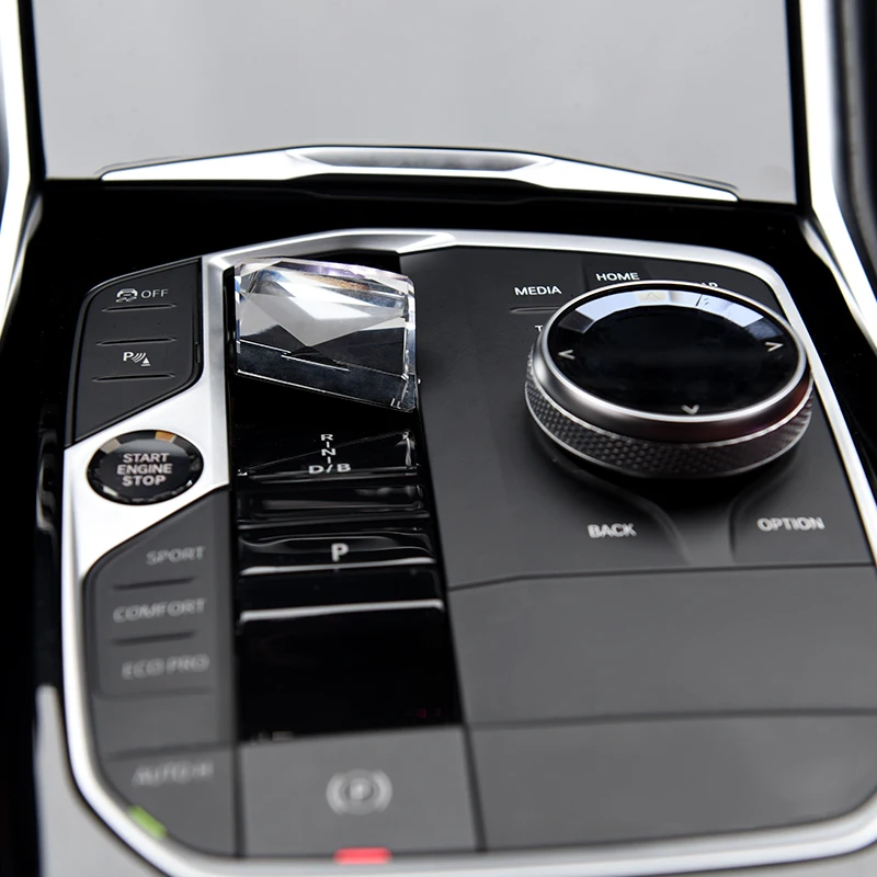 Фото Набор прозрачных ручек переключения передач для BMW i3 eDrive 40 L i4 iX3 iX4 X7, новые аксессуары 3 серии G20 2023 №3