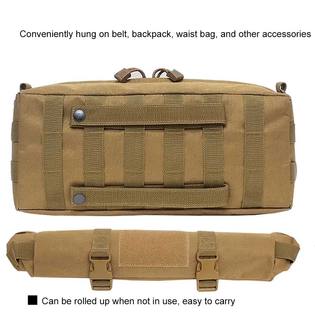 

Tactical Molle Backpack Travel Camping Bag Army Accessory Belt Fanny Pack Utility Army EDC Sling Hiking Hunting Military Pouch