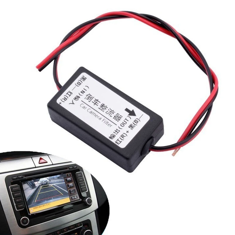

Functional 12V Power Reversing Rectifier Ballasts Solve Rear View Camera Ripple Splash- Screen Interference Relay Filter