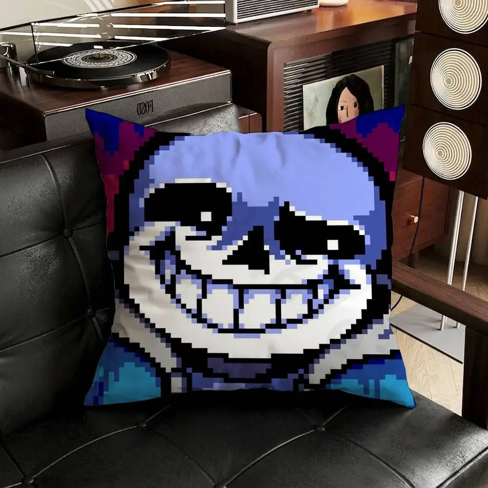 Наволочка для подушки S-Sans Undertale Game, чехол для подушки для гостиной, дивана, подходит для украшения дома, спальни, комнаты (art.: 3920dcbd2a5bb) - 3920dcbd2a5bb