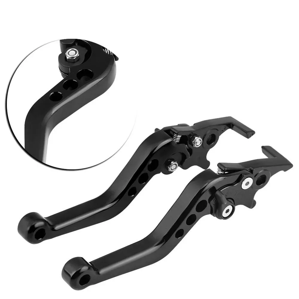 

Pair Universal Motorcycle Scooter Modified Double Disc Brake Lever Accessories Suitable For Yamaha GY6 XMAX 400