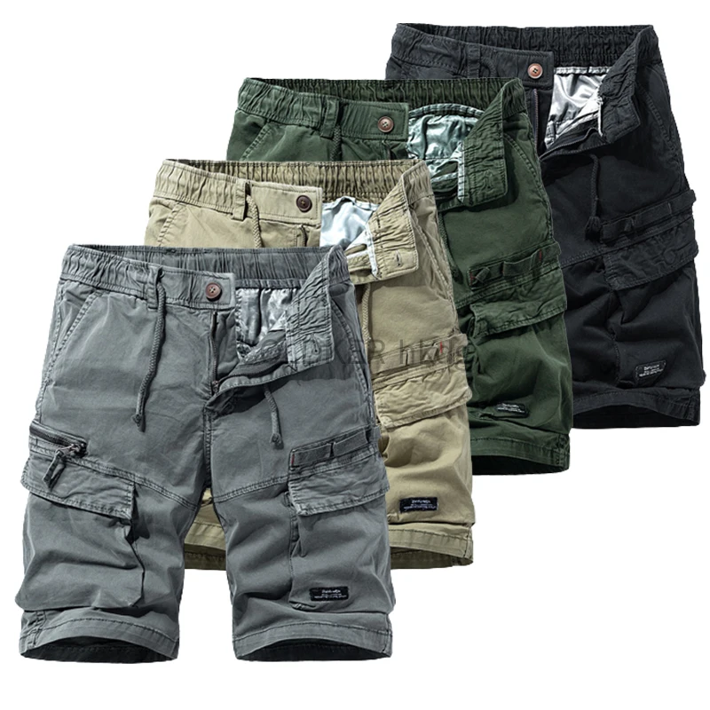 Шорты Карго Мужские Купить Цвета Хаки