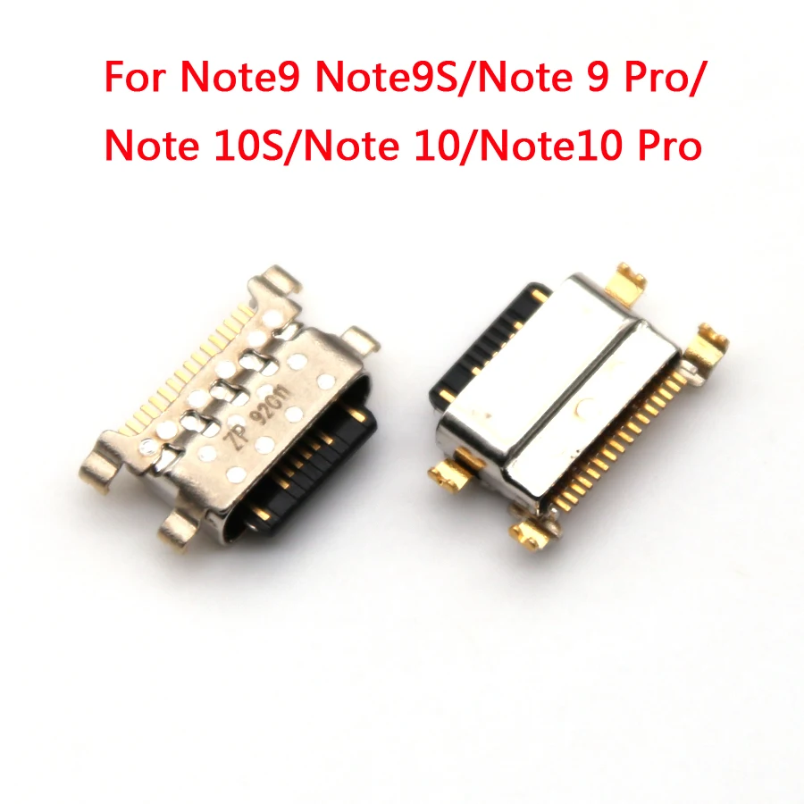 

10 шт. для Xiaomi Redmi Note 9 Pro 9S/10 Pro 10S зарядка через usb Порты и разъёмы док-станция Штекер зарядного устройства Разъем Запчасти для ремонта