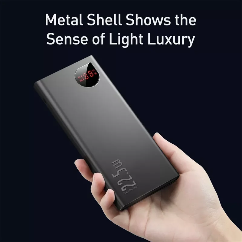 

2023NEW NEW Power Bank 10000mAh 22.5W PD Fast Charging Powerbank Portable Battery Quick Charge For iPhone 13 Xiaomi Huawei Pove
