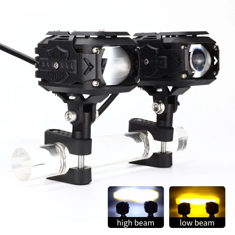 3 Inch Led Headlights for Motorcycle Projector Beam Driving Spotlight Work Lights Off Road Headlight for Truck SUV 4x4 Boat ATV