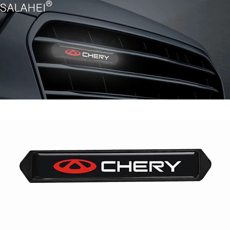 

Car Front Hood Grille Emblem Badge LED Decorative Light For Chery Tiggo 7 Pro 8 4 5 3 2 T11 5X Amulet Fora QQ IQ Fulwin Arrizo 5