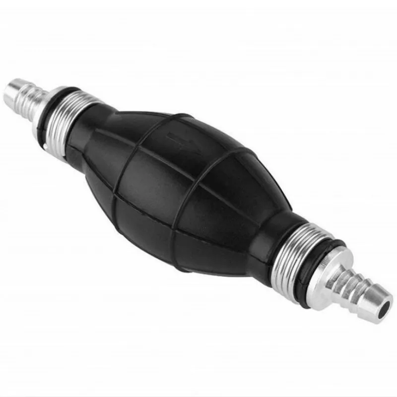 1Pcs Universal Fuel Pump 6mm 8mm 10mm 12mm Rubber Aluminum Hand Fuel Pump Fuel Injector All Fuels for Car Motorcycle Outboard images - 6