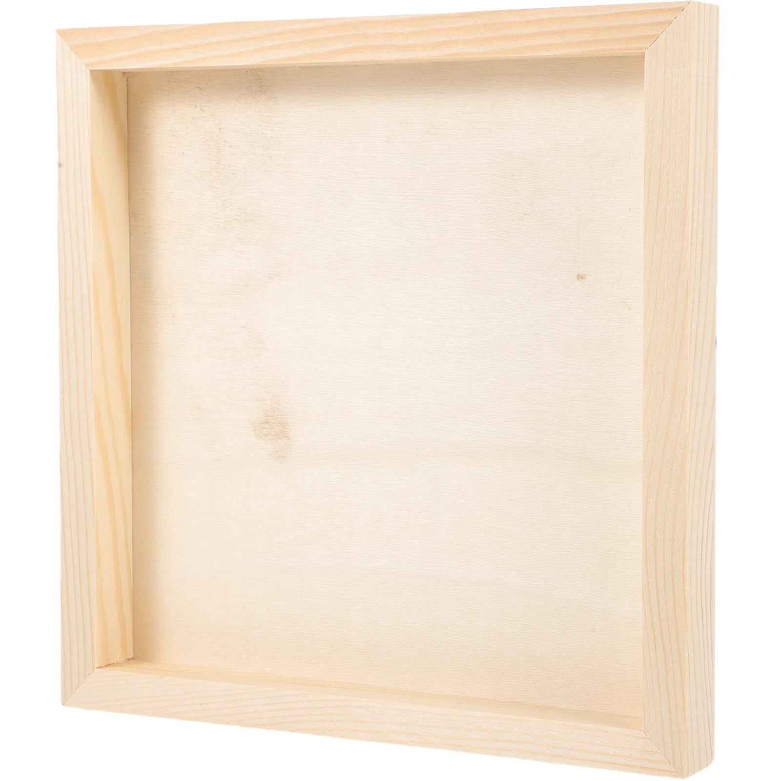 

Display Stand Bulk Picture Frames Colored Clay Unfinished Wood Photo Painting Desktop DIY Wooden Toddler Crafts Blank Child