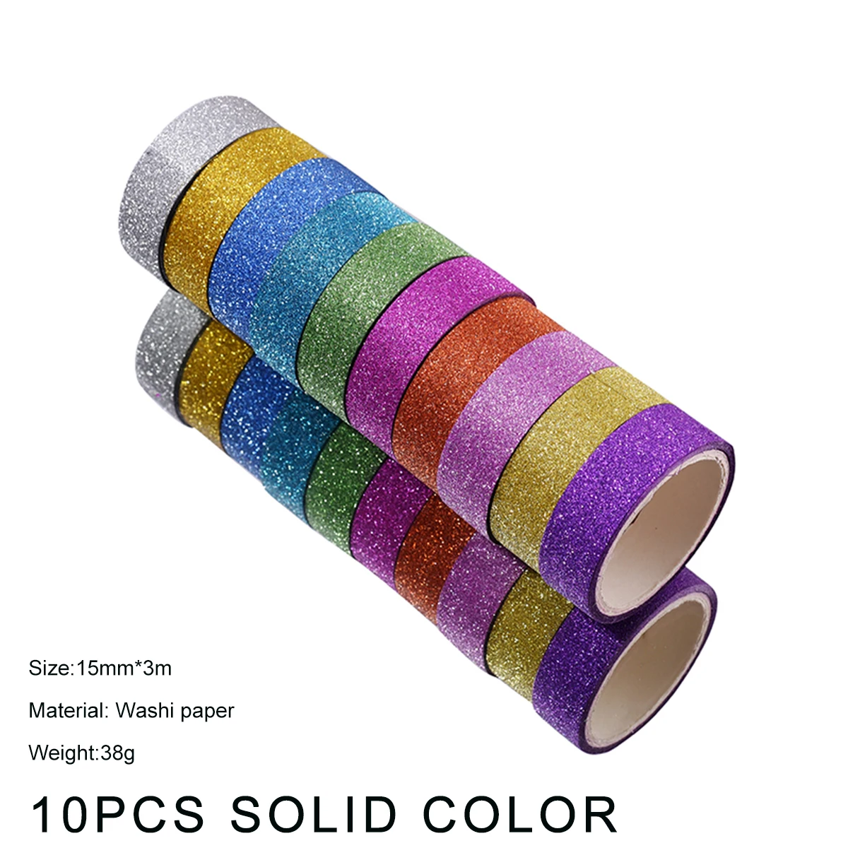 

Блестящая клейкая лента, 10 рулонов