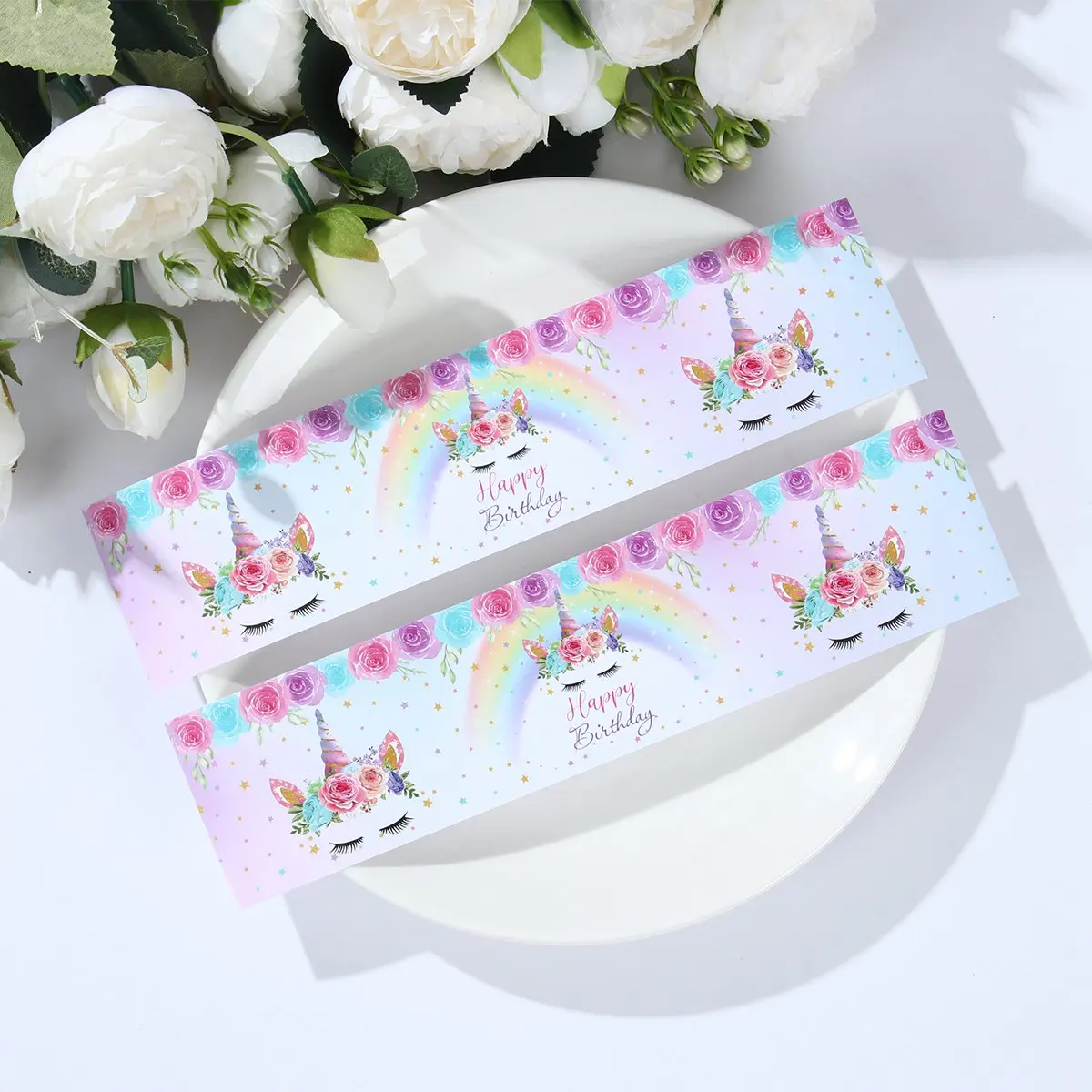 Набор наклеек единорогов 10 шт.