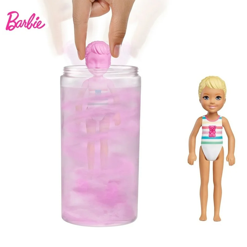 Кукла Челси с 6 сюрпризами Барби цвет определение температуры | Игрушки и хобби